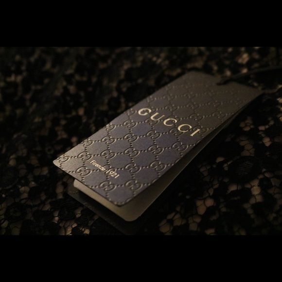 NWT Gucci Black & Nude Lace Mini Dress - Picture 2 of 11